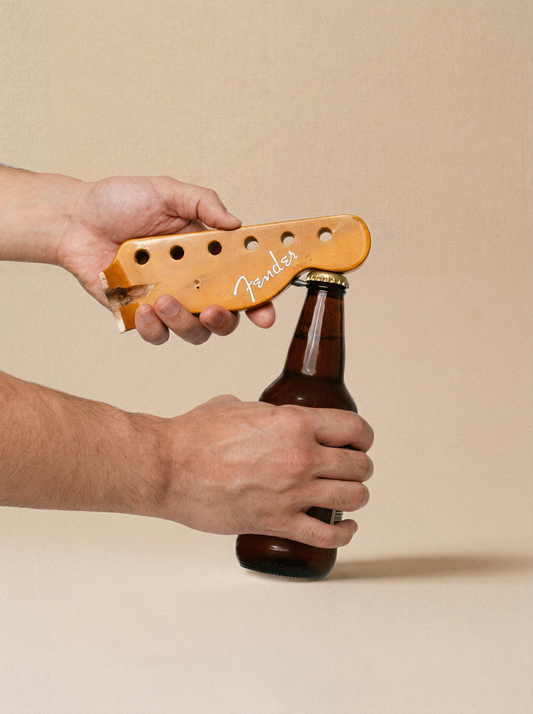 Bottle Opener Made with Guitar Headstock & Guitar Neck
