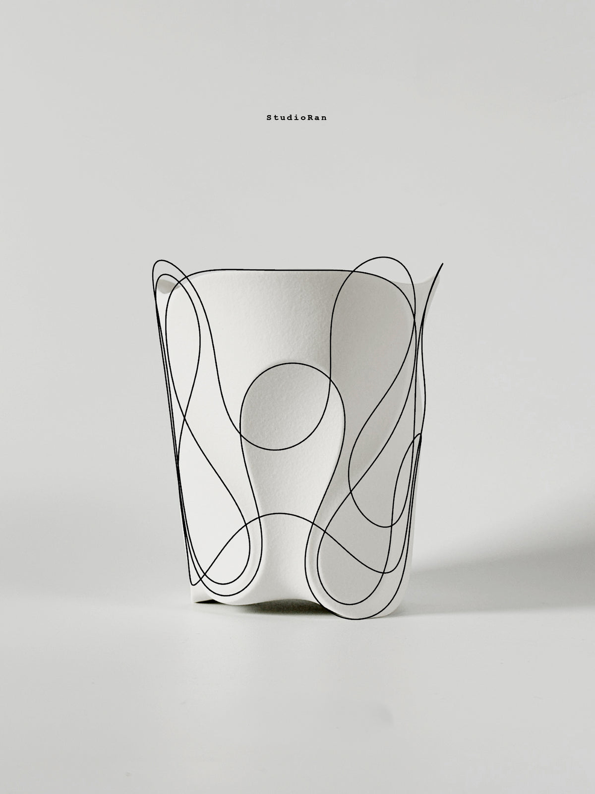 Studio Ran FORM 10oz Handmade Ceramic Cup