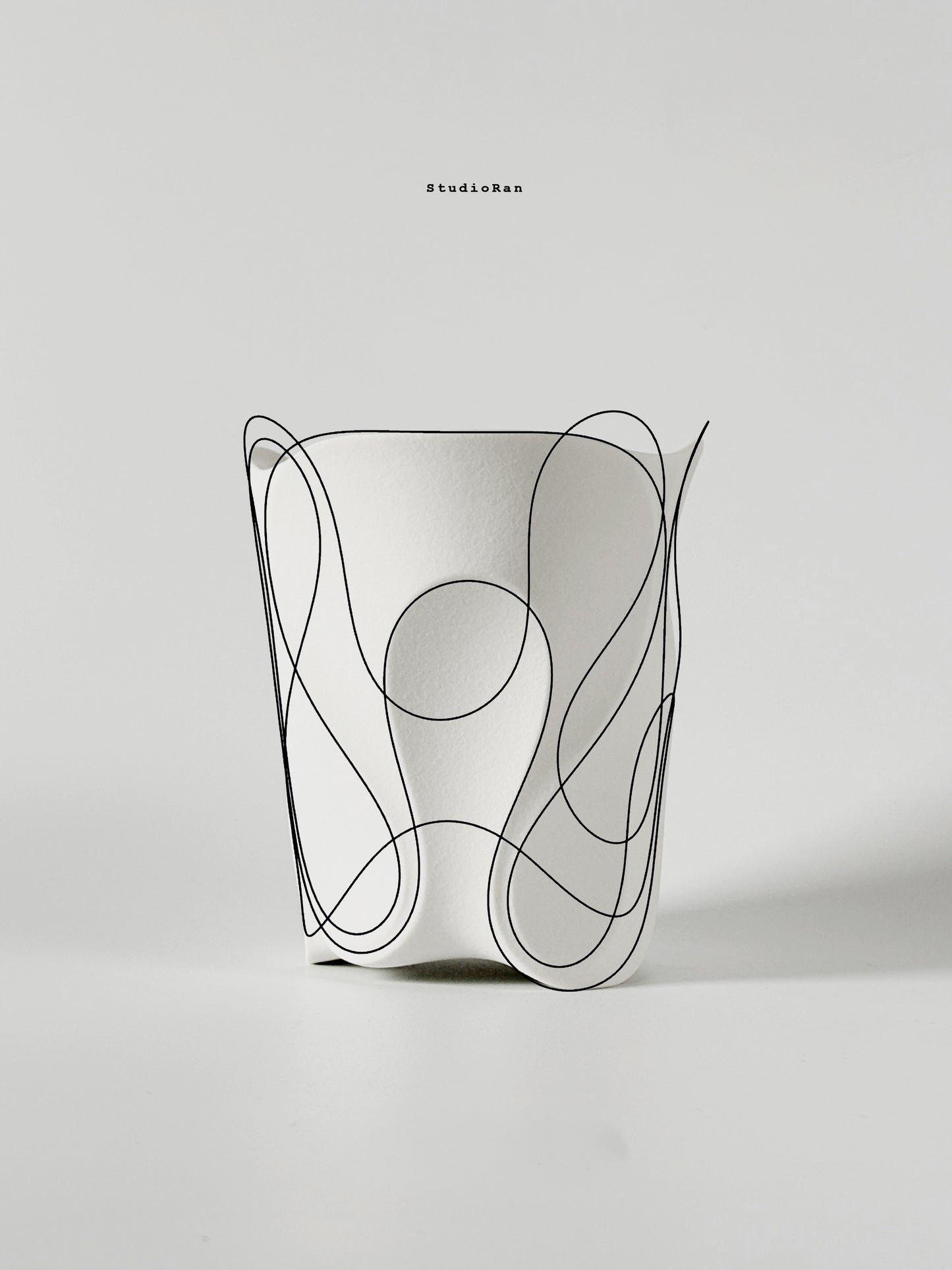 Studio Ran FORM 10oz Handmade Ceramic Cup