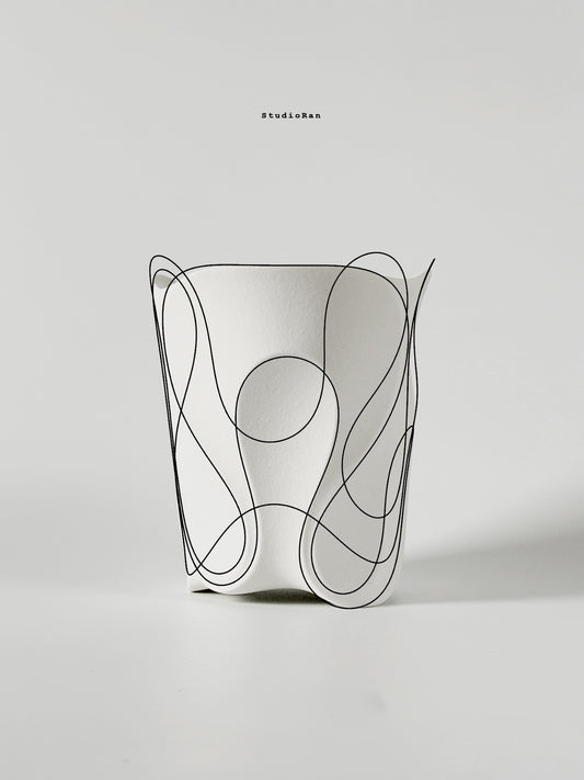 Studio Ran FORM 10oz Handmade Ceramic Cup
