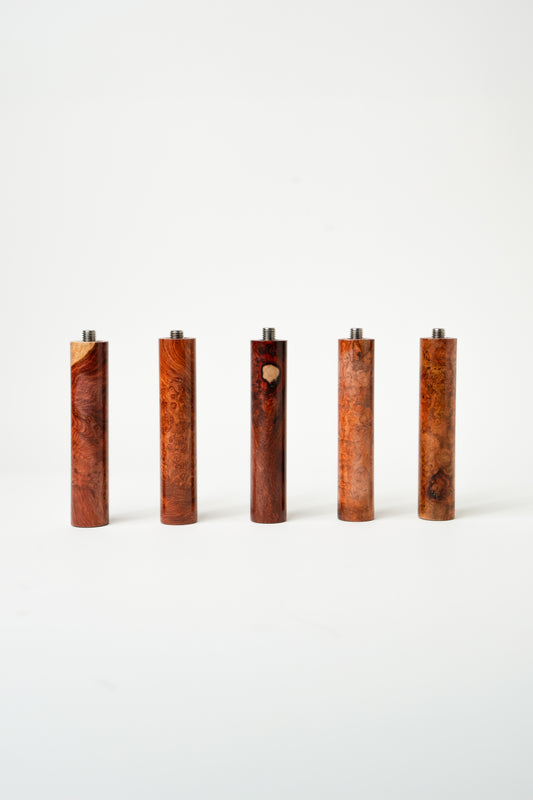 wood portafilter handle