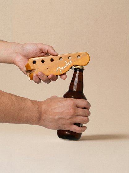 Bottle Opener Made with Guitar Headstock & Guitar Neck