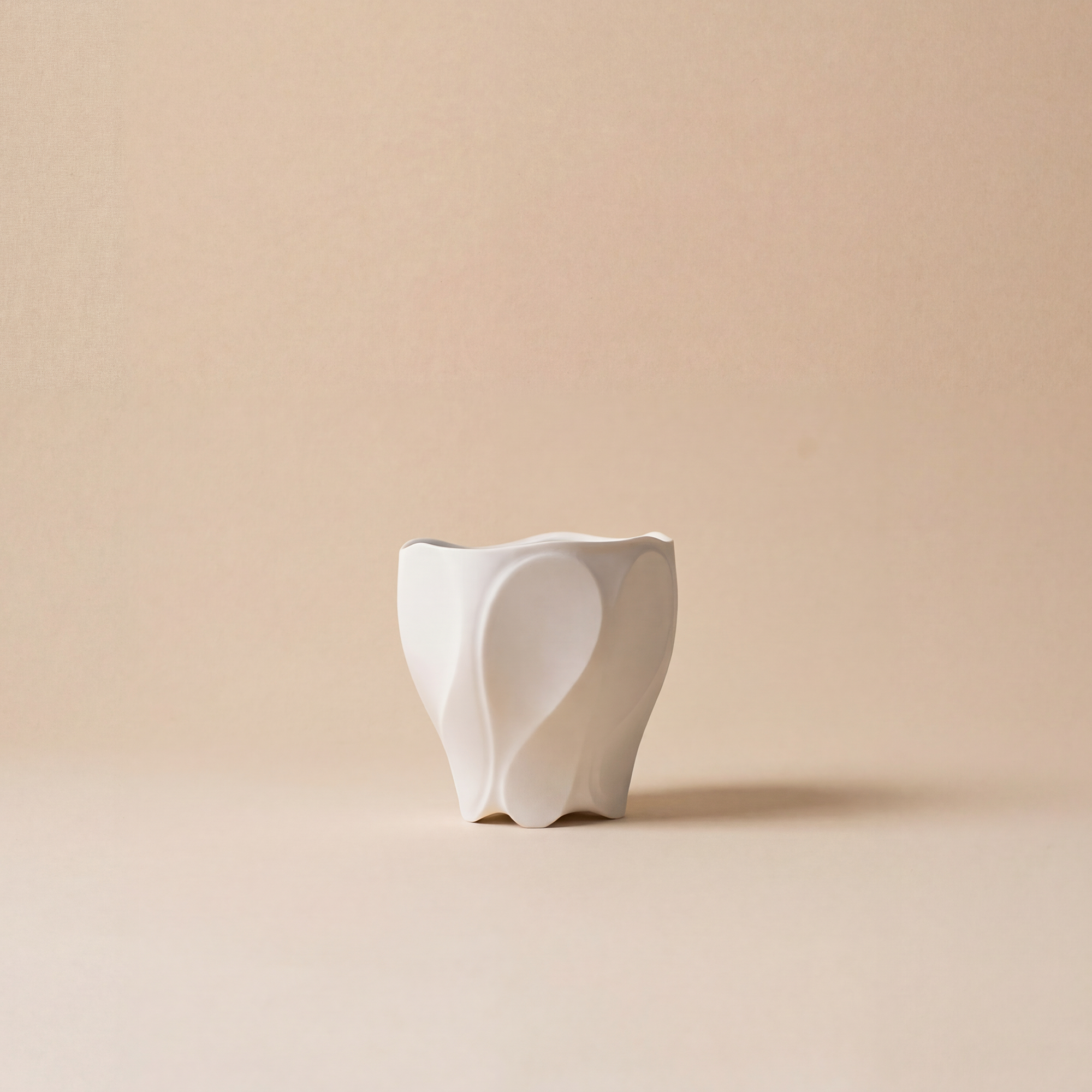 Damo 6oz Handcrafted Porcelain Cup Studio Ran FORM Collection