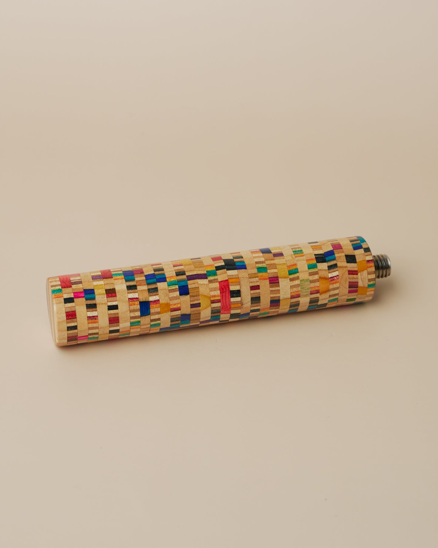 Mosaic Skateboard Wood Portafilter Handle, M10 Screw