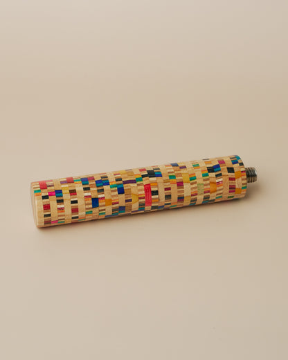 Mosaic Skateboard Wood Portafilter Handle, M10 Screw