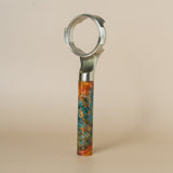 Stainless Steel 58mm E61 Bottomless Portafilter with Stabilized Wood Handle