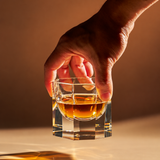 Birthmark Ice Flow Crystal Whiskey Glass