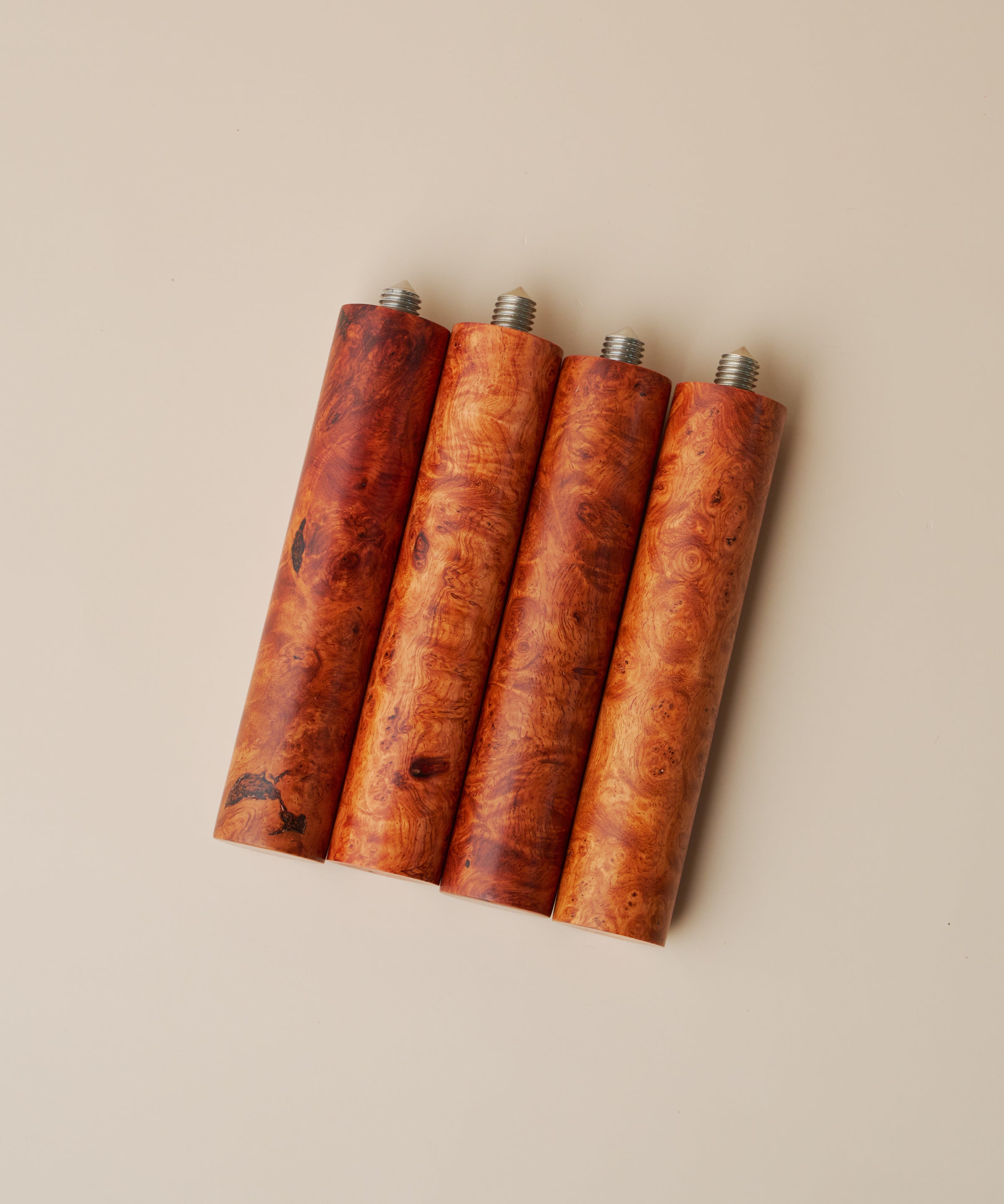 Burma Padauk Wood Portafilter Handle, M10 Thread