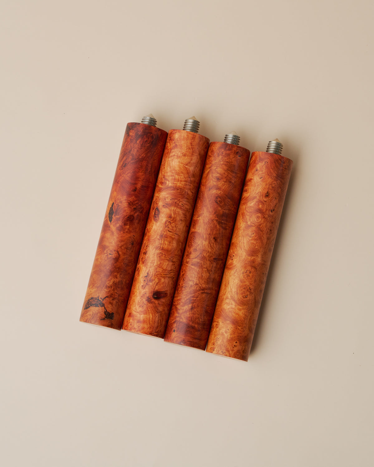 Burma Padauk Wood Portafilter Handle, M10 Thread