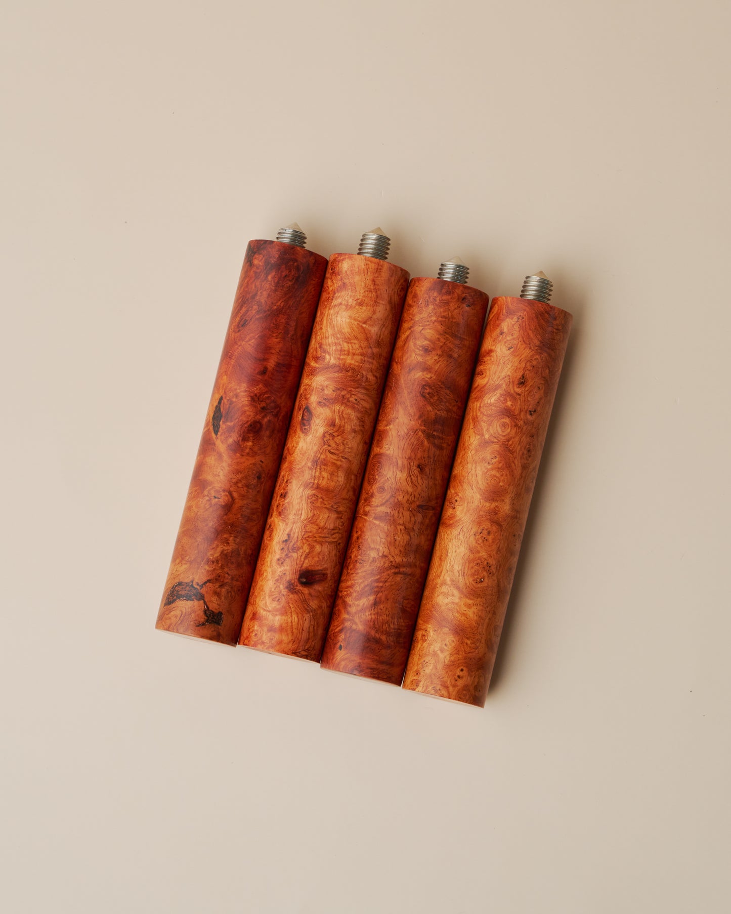 Burma Padauk Wood Portafilter Handle, M10 Thread